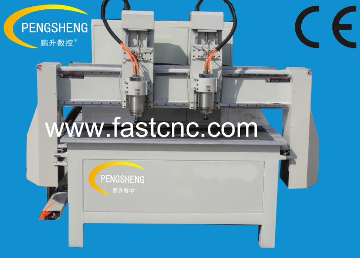 Double heads cnc router PC-1218D_PC-1224D